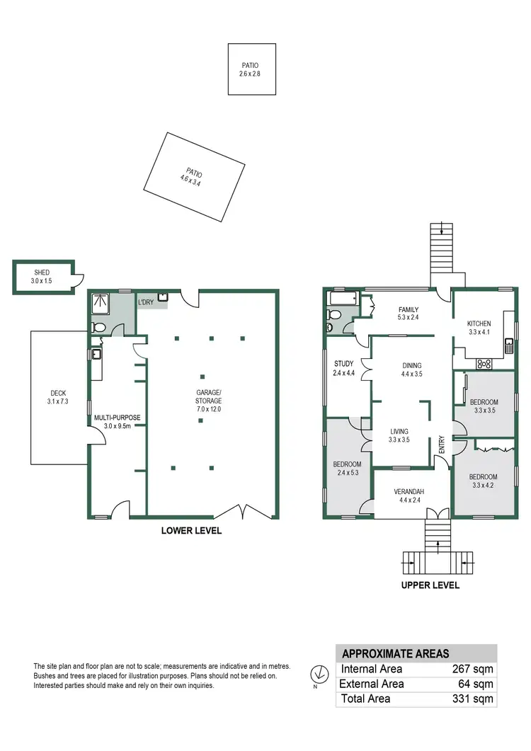 Floorplan of Homely house listing, 7 Bowarrady Court, River Heads QLD 4655