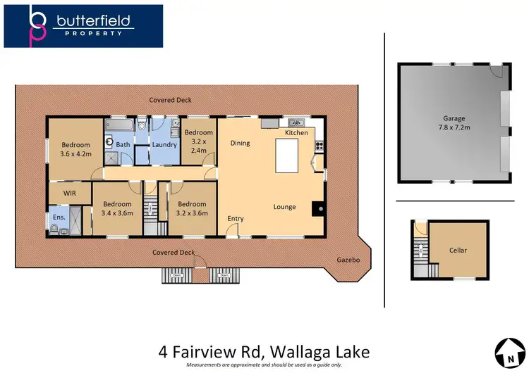 Floorplan of Homely house listing, 4 Fairview Road, Wallaga Lake NSW 2546
