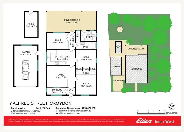 Floorplan of Homely house listing, 7 Alfred Street, Croydon NSW 2132