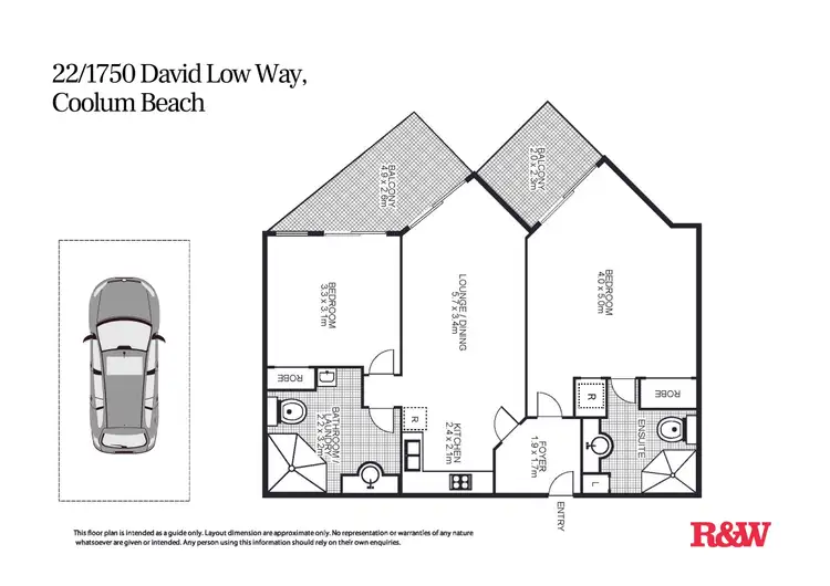 Floorplan of Homely unit listing, 22/1750 David Low Way, Coolum Beach QLD 4573