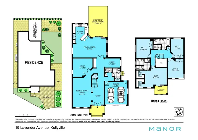 Floorplan of Homely house listing, 19 Lavender Avenue, Kellyville NSW 2155