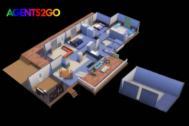 Floorplan of Homely house listing, 202 Cliff Jones Road, Curra QLD 4570