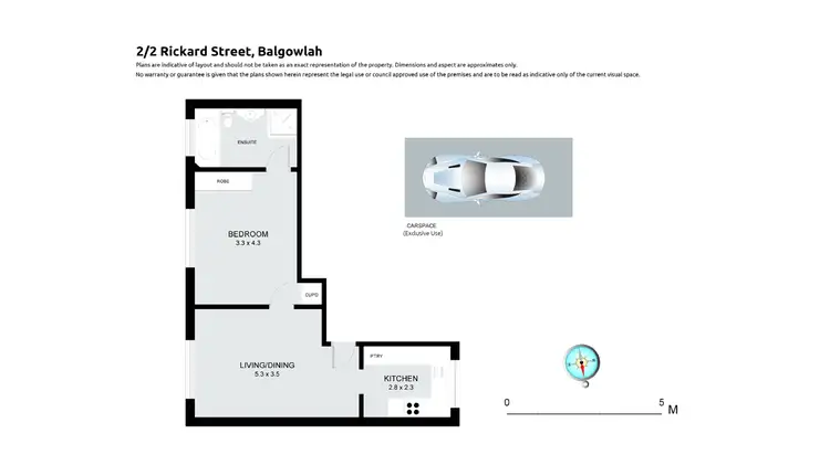 Floorplan of Homely apartment listing, 2/2 Rickard Street, Balgowlah NSW 2093