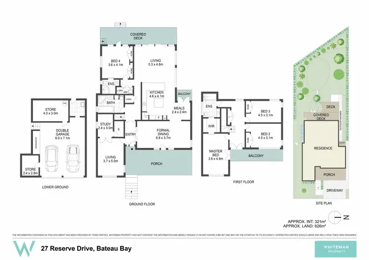 Floorplan of Homely house listing, 27 Reserve Drive, Bateau Bay NSW 2261