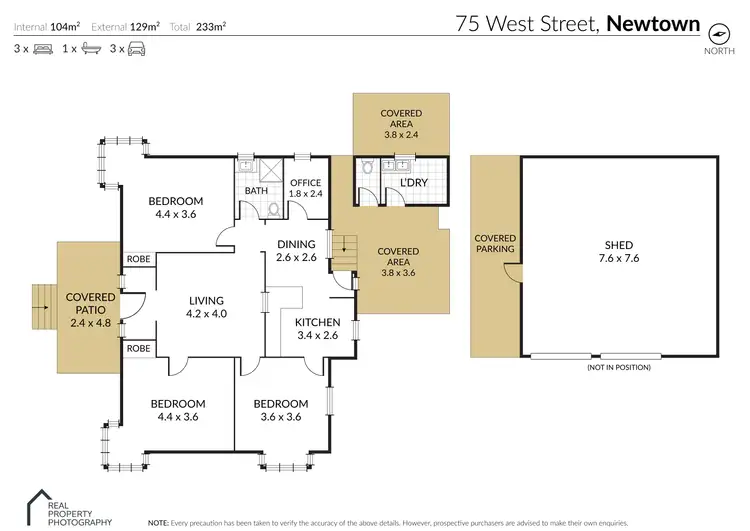 Floorplan of Homely house listing, 75 West Street, Newtown QLD 4350