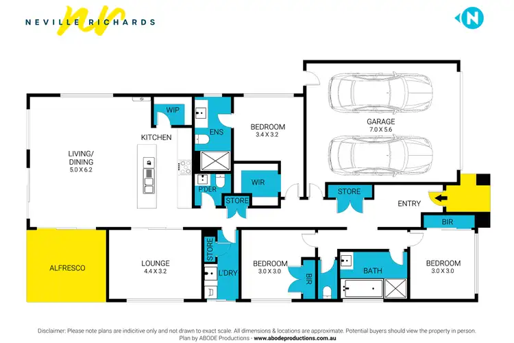 Floorplan of Homely house listing, 47 Flagstaff Drive, Portarlington VIC 3223