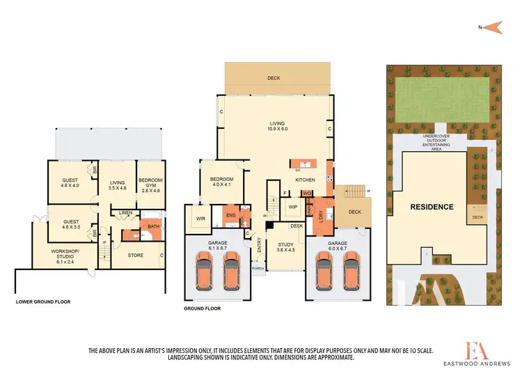 Floorplan of Homely house listing, 49 Clydesdale Way, Highton VIC 3216