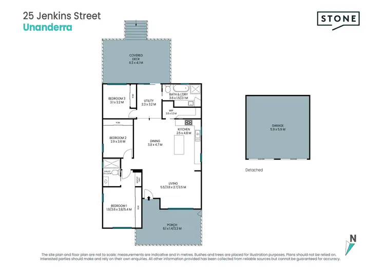 Floorplan of Homely house listing, 25 Jenkins Street, Unanderra NSW 2526