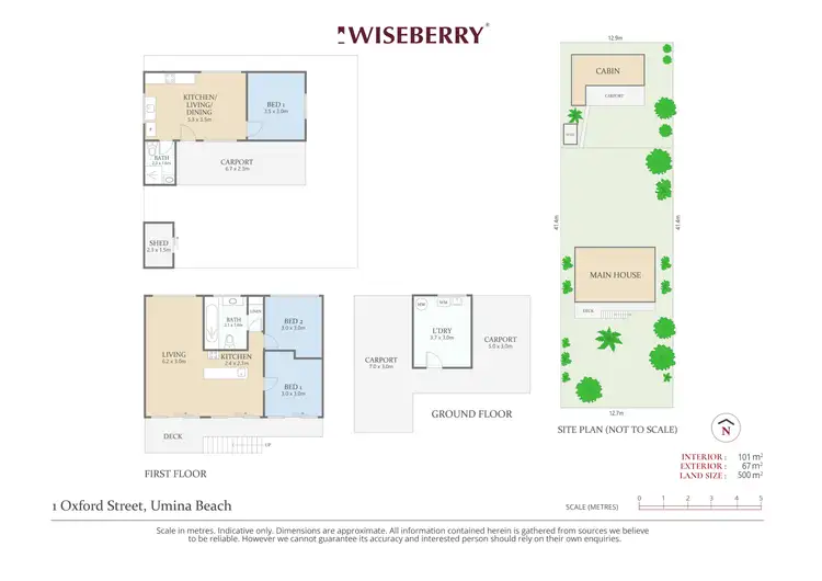 Floorplan of Homely house listing, 1 Oxford Street, Umina Beach NSW 2257