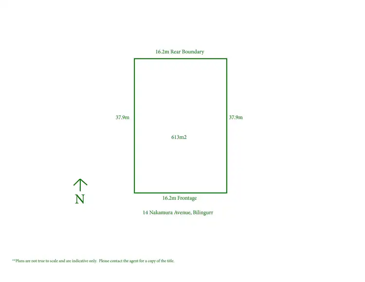 Floorplan of Homely land listing, 14 Nakamura Avenue, Bilingurr WA 6725