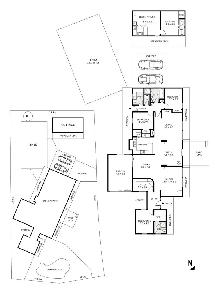 Floorplan of Homely house listing, 6 Elwood Street, Golden Square VIC 3555