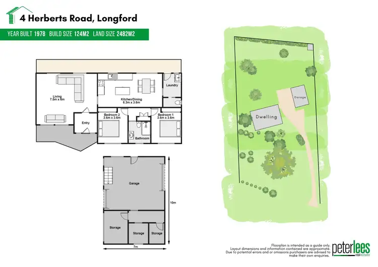 Floorplan of Homely house listing, 4 and 4A Herberts Road, Longford TAS 7301