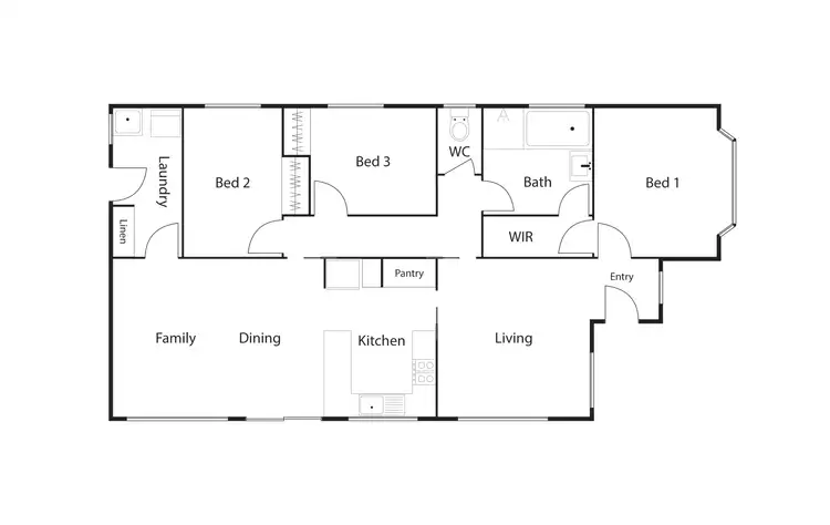 Floorplan of Homely house listing, 6 Snow Gum Place, Jerrabomberra NSW 2619