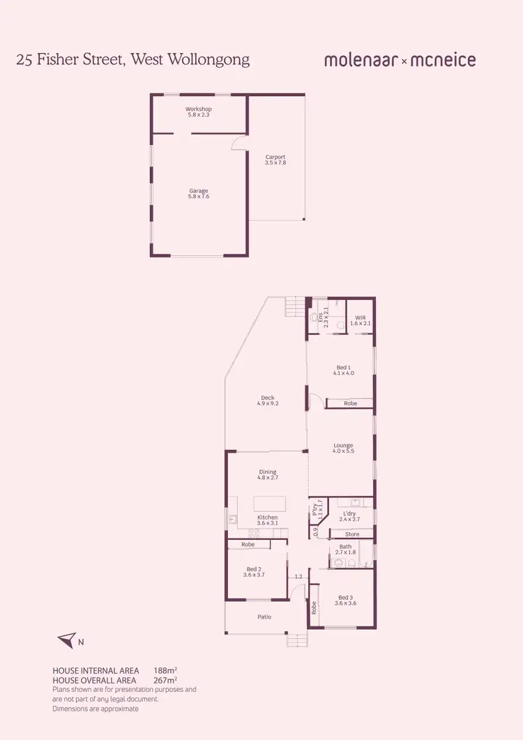 Floorplan of Homely house listing, 25 Fisher Street, West Wollongong NSW 2500