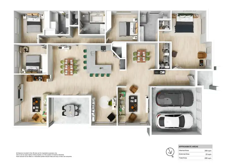 Floorplan of Homely house listing, 5 Arrowfield Street, Cliftleigh NSW 2321