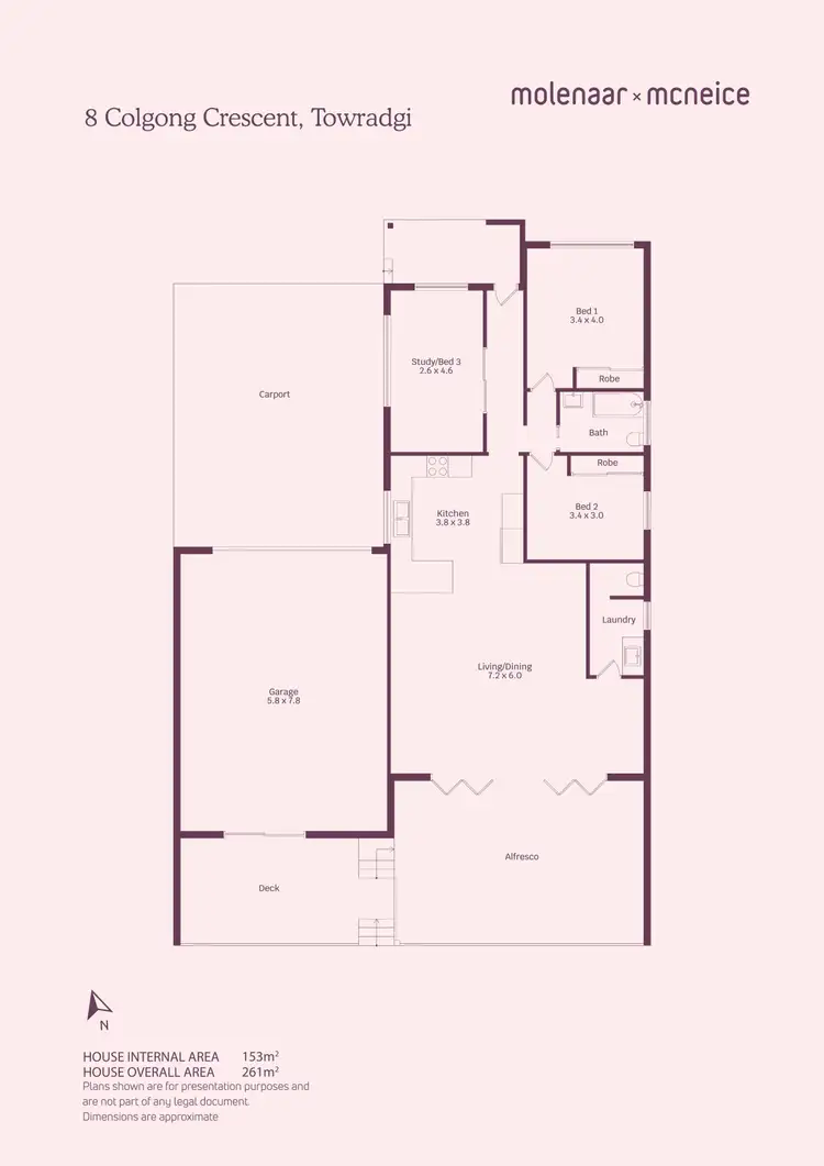 Floorplan of Homely house listing, 8 Colgong Crescent, Towradgi NSW 2518