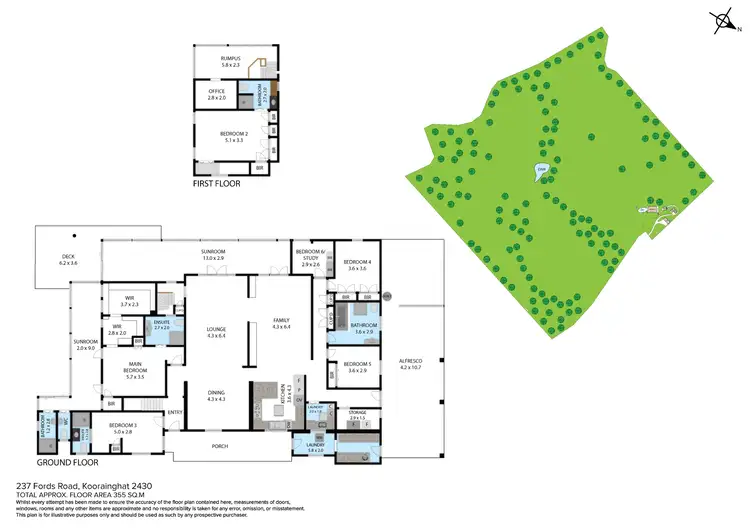 Floorplan of Homely house listing, 237 Fords Road, Koorainghat NSW 2430