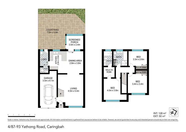 Floorplan of Homely townhouse listing, 4/87-93 Yathong Road, Caringbah NSW 2229
