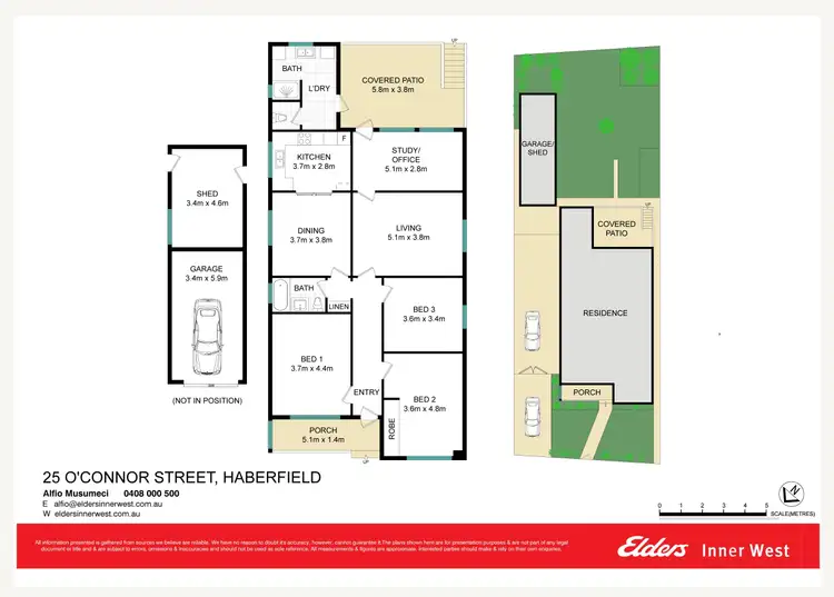Floorplan of Homely house listing, 25 O'Connor Street, Haberfield NSW 2045