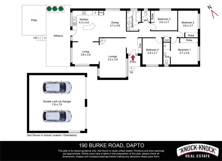 Floorplan of Homely house listing, 190 Burke Road, Dapto NSW 2530