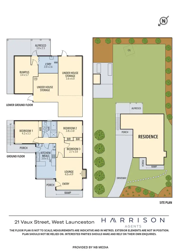 Floorplan of Homely house listing, 21 Vaux Street, West Launceston TAS 7250