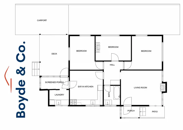 Floorplan of Homely unit listing, 101A Latrobe Street, Warragul VIC 3820