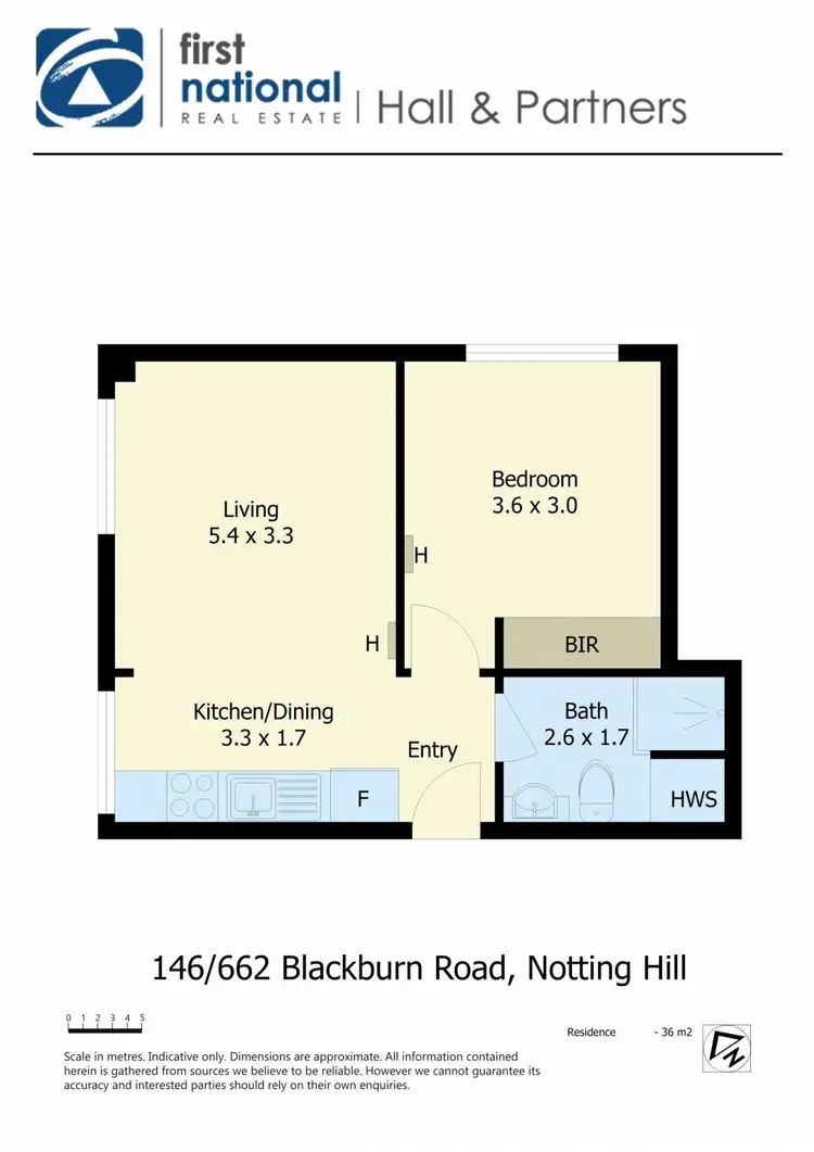 Floorplan of Homely apartment listing, 146/662-678 Blackburn Road, Notting Hill VIC 3168