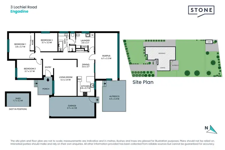 Floorplan of Homely house listing, 3 Lochiel Road, Engadine NSW 2233