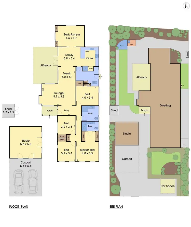 Floorplan of Homely house listing, 579 Burwood Highway, Vermont South VIC 3133