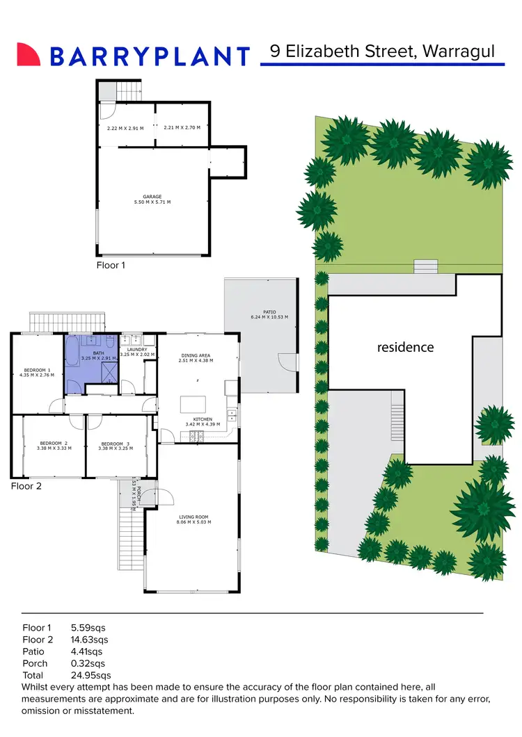 Floorplan of Homely house listing, 9 Elizabeth Street, Warragul VIC 3820