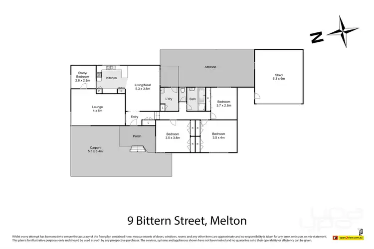 Floorplan of Homely house listing, 9 Bittern Street, Melton VIC 3337