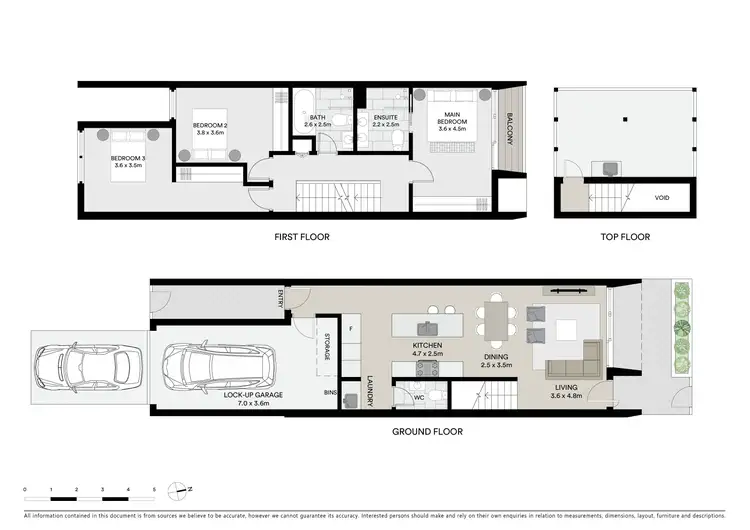 Floorplan of Homely townhouse listing, 2 Lumb Place, Rippleside VIC 3215