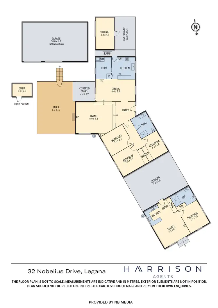 Floorplan of Homely house listing, 32 Nobelius Drive, Legana TAS 7277