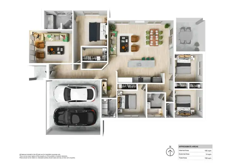 Floorplan of Homely house listing, 28 Winterpeak Close, Yarrabilba QLD 4207
