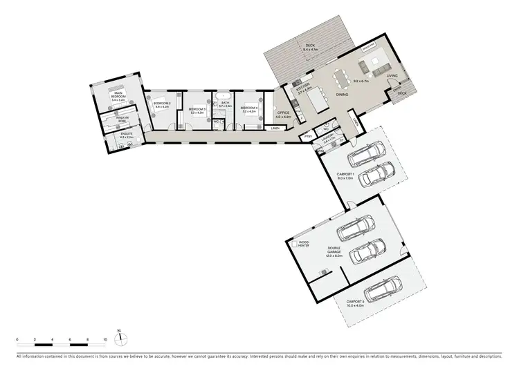 Floorplan of Homely house listing, 37 Allport Street West, Leith TAS 7315