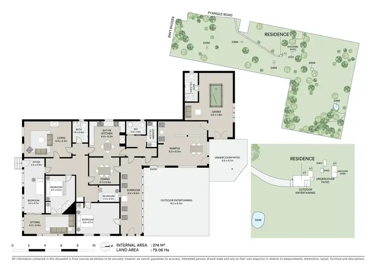 Floorplan of Homely rural property listing, 214 Pyangle Road, Camboon NSW 2849