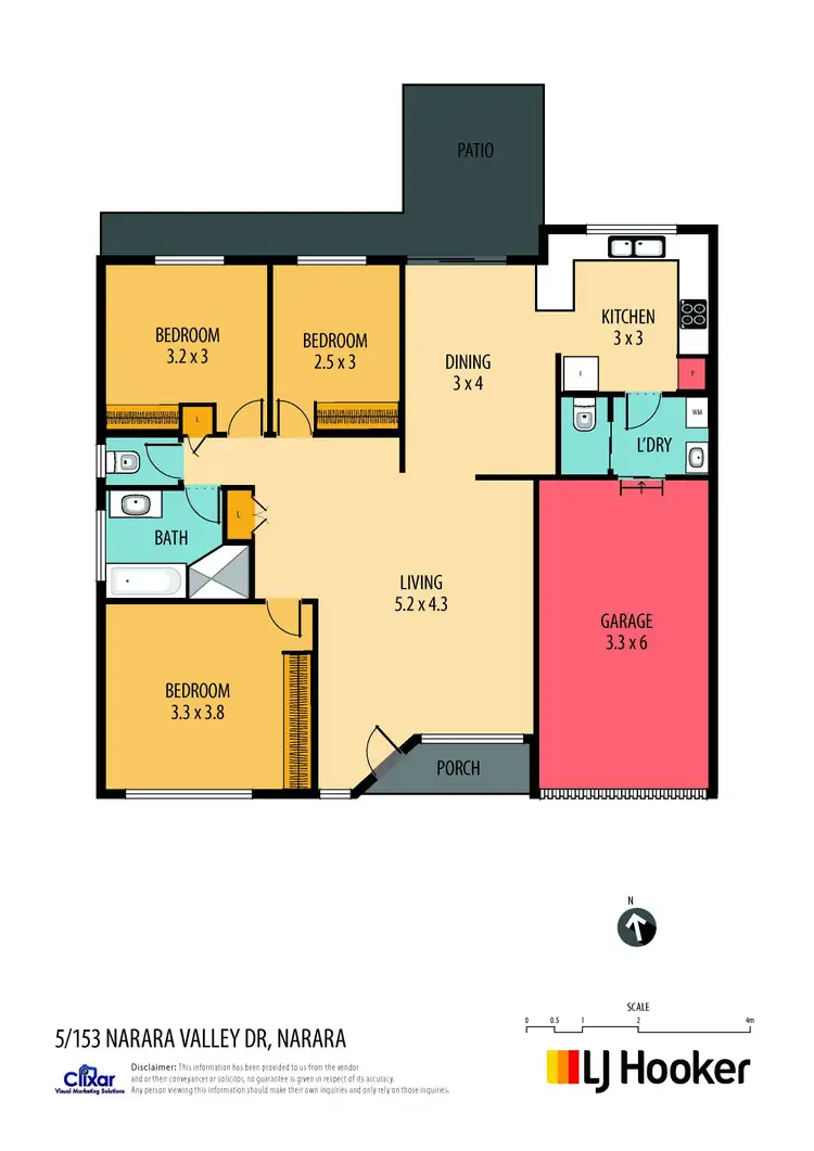 Floorplan of Homely villa listing, 5/153 Narara Valley Drive, Narara NSW 2250