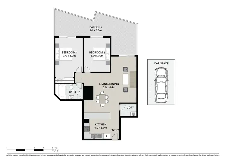 Floorplan of Homely apartment listing, 13/2-6 Kendall Street, Harris Park NSW 2150