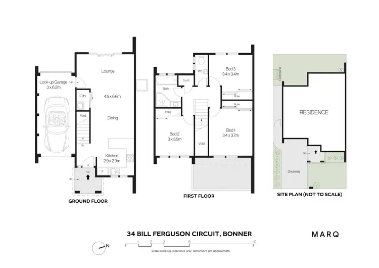 Floorplan of Homely house listing, 34 Bill Ferguson Circuit, Bonner ACT 2914