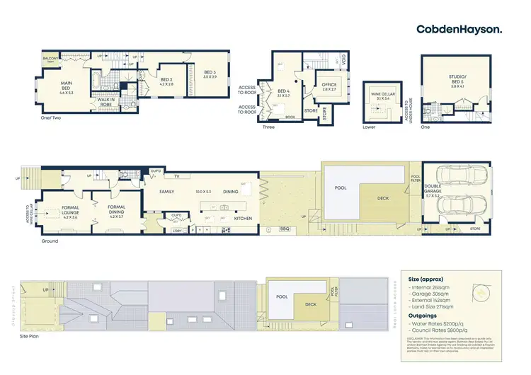 Floorplan of Homely house listing, 88 Glassop Street, Balmain NSW 2041