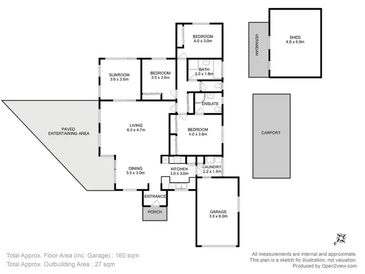 Floorplan of Homely house listing, 20 Amelia Court, Sorell TAS 7172