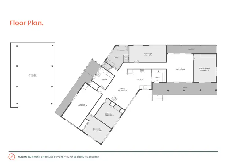 Floorplan of Homely rural property listing, 24 Riverview Road, Bolwarra Heights NSW 2320