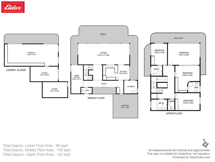Floorplan of Homely house listing, 7 Amanda Crescent, Sandy Bay TAS 7005