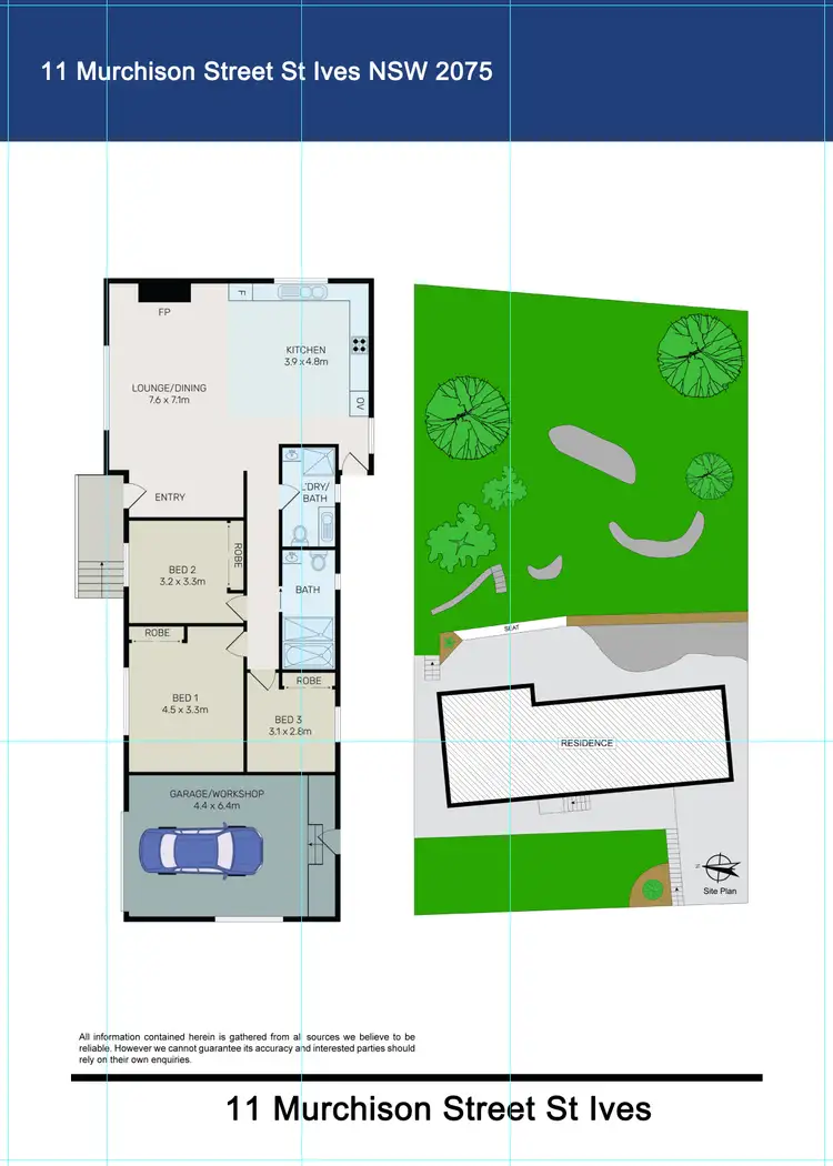 Floorplan of Homely house listing, 11 Murchison Street, St Ives NSW 2075
