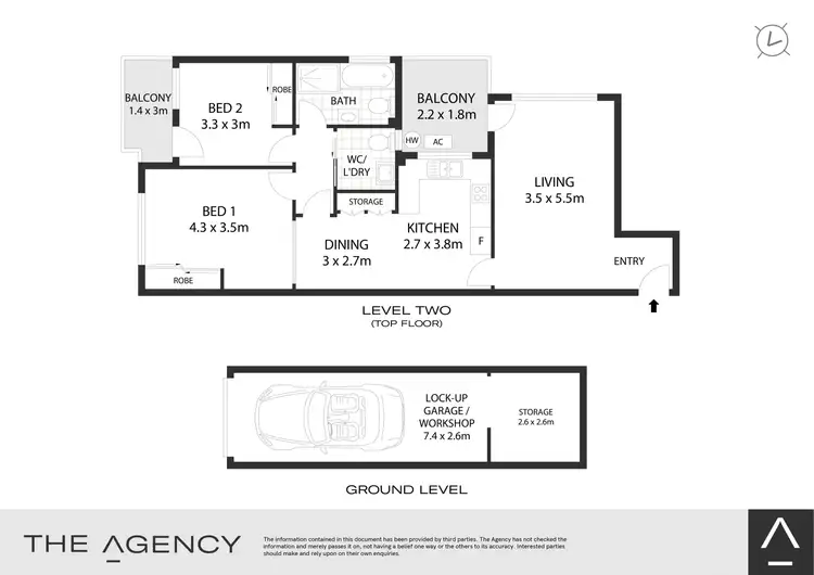 Floorplan of Homely apartment listing, 11/54 Tranmere Street, Drummoyne NSW 2047