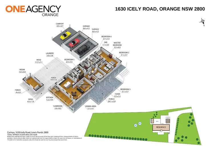 Floorplan of Homely house listing, 1630 Icely Road, Orange NSW 2800