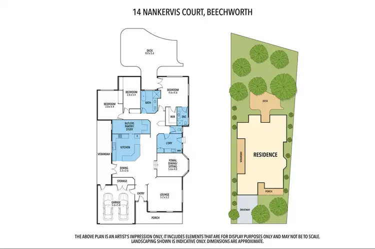 Floorplan of Homely house listing, 14 Nankervis Court, Beechworth VIC 3747