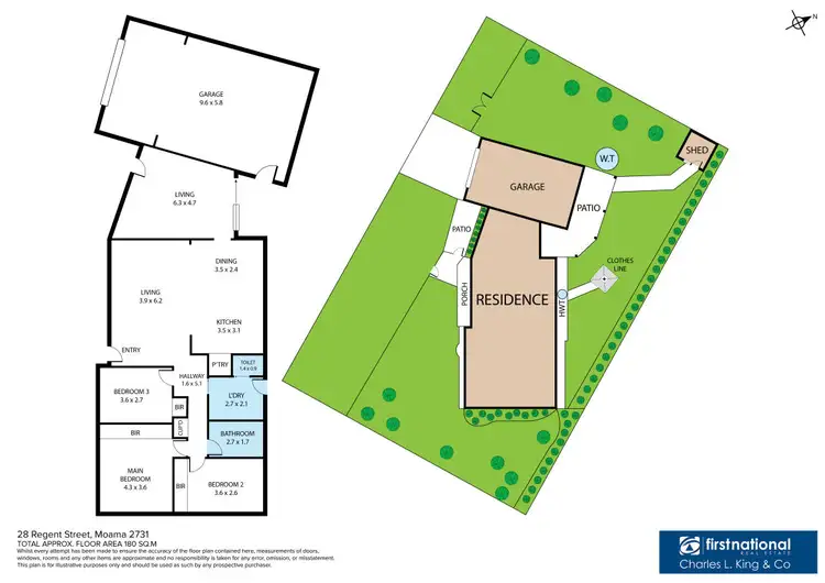 Floorplan of Homely house listing, 28 Regent Street, Moama NSW 2731