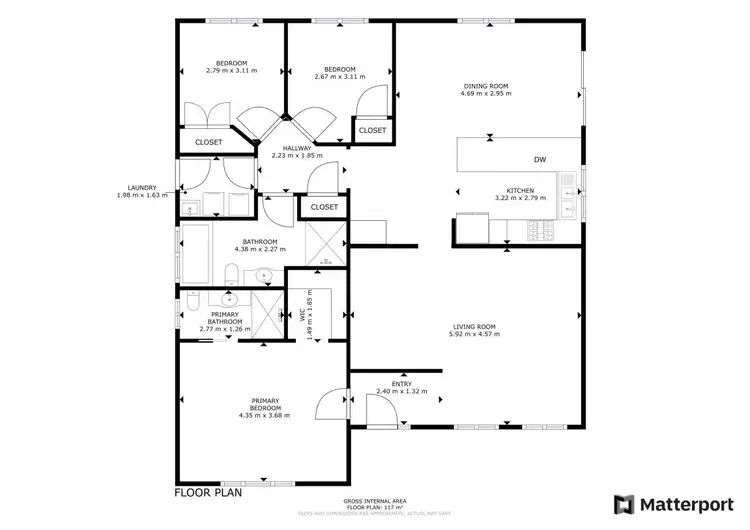 Floorplan of Homely house listing, 10 Quinlan Run, Orange NSW 2800