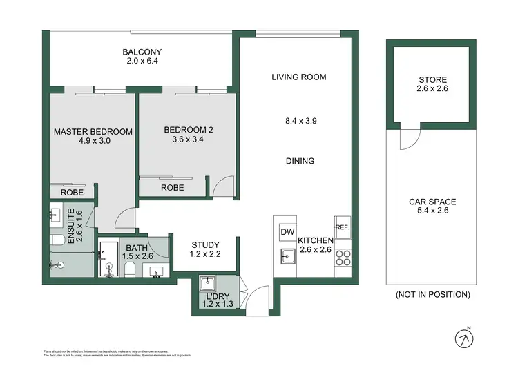 Floorplan of Homely apartment listing, 118/129b Jerralong Drive, Schofields NSW 2762